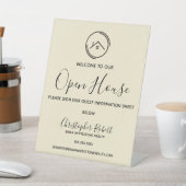 ホワイトエステート実在のミニマリスト 台座サイン (インサイチュ)