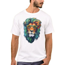 ホワイトエディットマンTシャツ – Lion