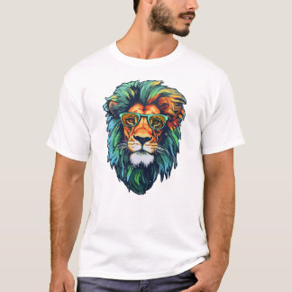 ホワイトエディットマンTシャツ – Lion Tシャツ