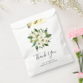 ホワイトエレガントフローラ卒業式 フェイバーバッグ (封をした状態)