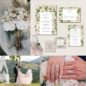 ホワイトエレガント赤面牡丹庭園の結婚式 テーブルナンバー