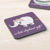 ホワイトエレファントエクスチェンジ漫画 コースター (左側)