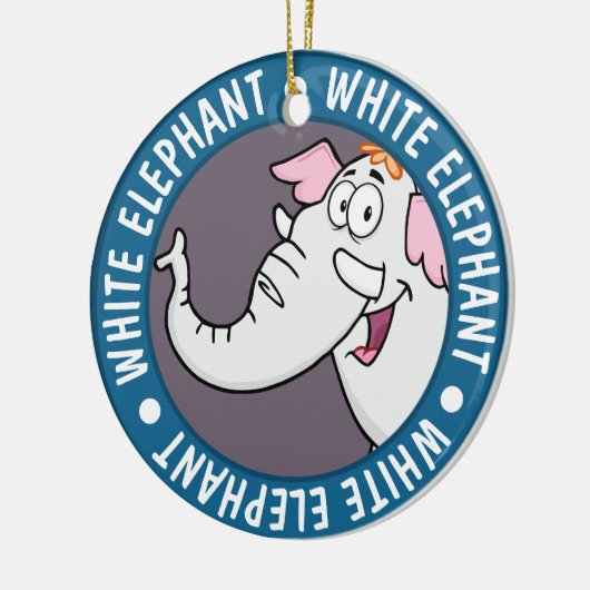 ホワイトエレファントエクスチェンジ漫画 セラミックオーナメント (左)