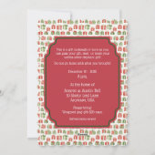 ホワイトエレファントクリスマスパーティの招待状 シーズンカード (裏面)