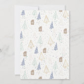 ホワイトエレファントコージーウィンターギフト交換パーティー 招待状 (裏面)