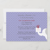 ホワイトエレファントパーティーの招待状 招待状 (裏面)