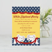 ホワイトエレファントパーティー 招待状 (スタンド正面)