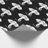 ホワイトエレファントファミリーホームアドレス共和党員 ラッピングペーパー (角)