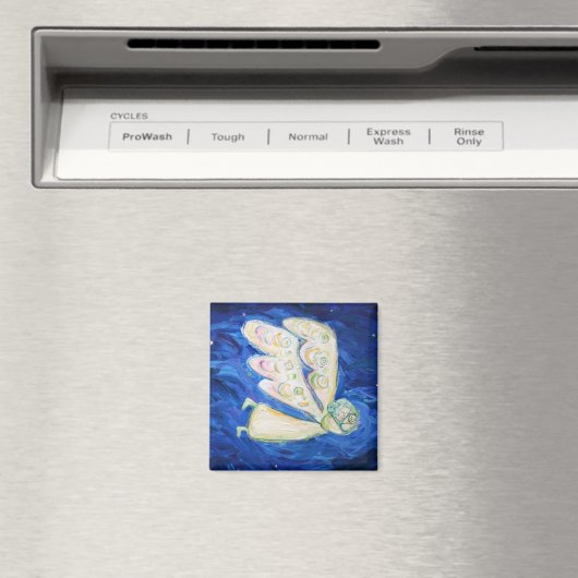 ホワイトエンジェルとスリープベビー磁石 マグネット (インサイチュ (食洗機))