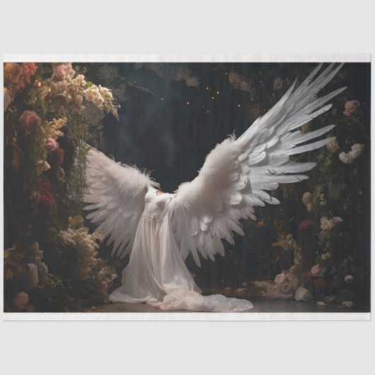 ホワイトエンジェルシリーズデザイン12 薄葉紙 (正面)