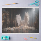 ホワイトエンジェルシリーズデザイン1 薄葉紙 (クラフト)