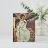 ホワイトエンジェル東方正教会のアイコン ポストカード (スタンド正面)