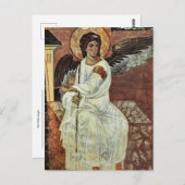 ホワイトエンジェル東方正教会のアイコン ポストカード (正面/裏面)