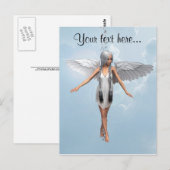 ホワイトエンジェル ポストカード (正面/裏面)