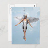 ホワイトエンジェル ポストカード (正面/裏面)