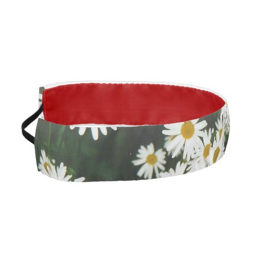 ホワイトオキシー デイジー、ムーンデイジー牧場 アスレチックヘッドバンド (左)