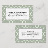 ホワイトオギー&セージMommyプレイデート通話カード コーリングカード (正面/裏面)