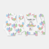 ホワイトオシージョードルドッグ誕生日ありがとう フェイバーボックス (折り畳みなし)