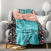 ホワイトオスナースライフシェルパブランケット シェルパブランケット