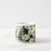 ホワイトオックスアイデイジームーンデイジーメドウ エスプレッソカップ (正面)