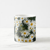 ホワイトオックスアイデイジームーンデイジーメドウ コーヒーマグカップ (中央)