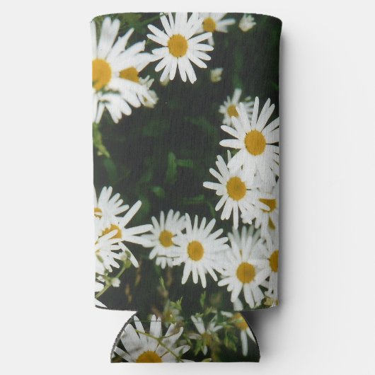 ホワイトオックスアイデイジームーンデイジーメドウ スリム缶クーラー (裏面)