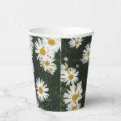 ホワイトオックスアイデイジームーンデイジーメドウ 紙コップ (右)