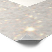 *~*~ホワイトオパールハートエンジェルウィングスAP78ポスター ポスター (角)