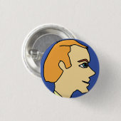 ホワイトオフィスのボーイ 缶バッジ (正面&裏面)