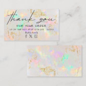 ホワイトオペ感謝していルユーの名刺 名刺 (正面/裏面)