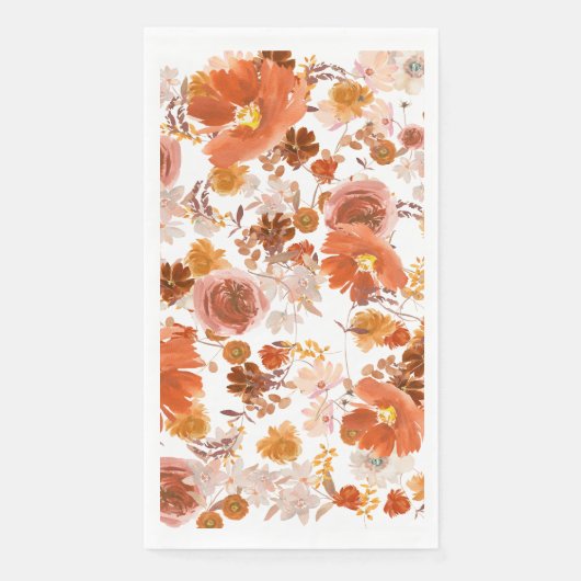 ホワイトオレンジフローラアバイドブーケ結婚ーズ (正面)