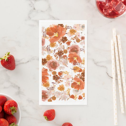 ホワイトオレンジフローラアバイドブーケ結婚ーズ (インサイチュ)