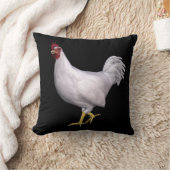 ホワイトオンドリ クッション (ブランケット)