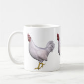 ホワイトオンドリ コーヒーマグカップ (左)