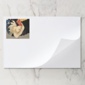 ホワイトオンドリ ペーパーパッド (折り畳み)