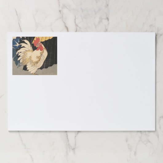 ホワイトオンドリ ペーパーパッド (正面)