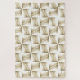 ホワイトオンホワイトオンホワイト抽象芸術ジグソーパズル ジグソーパズル