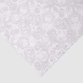 ホワイトオンホワイトマンダラ万華鏡のように千変万化するパターンメダリオ 薄葉紙 (詳細)