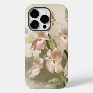ホワイトオーキズフラワーヴィンテージオールドイラストレーション Case-Mate iPhone 14 PROケース