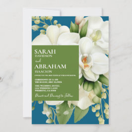 ホワイトオーキズ結婚式招待状 招待状