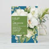 ホワイトオーキズ結婚式招待状 招待状 (スタンド正面)