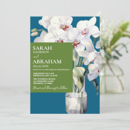 ホワイトオーキズ結婚式招待状 招待状