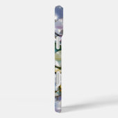ホワイトオーキッドのエレガントなスマホケース 花柄 Case-Mate iPhoneケース (裏面 / 右)