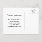 ホワイトオーキッドの住所変更のお知らせ 案内ポストカード (裏面)