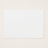 ホワイトオーキッドチャリティー結婚式の引き出物カード (裏面)