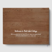 ホワイトオークツリーウッドゲストハウスバケーションレンタル ゲストブック (裏面)