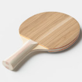 ホワイトオーク材 卓球ラケット (正面アングル)