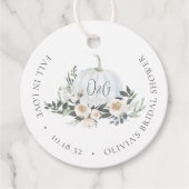 ホワイトオータムパンプキン グリーン シンボル フェイバータグ (正面)