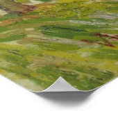 ホワイトオーチャードバイビンセント・ヴァン・ゴッホ ポスター (角)