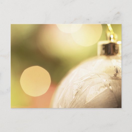 ホワイトオーナメント ポストカード (正面)